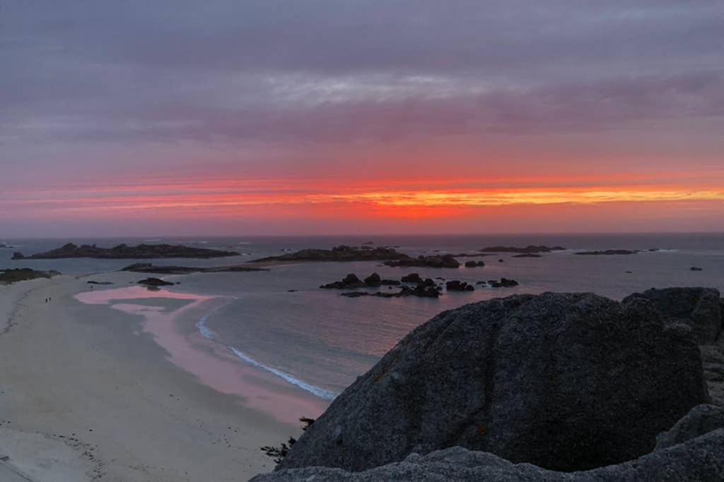 Maison Avec Spa Cote De Granit Rose Trégastel المظهر الخارجي الصورة