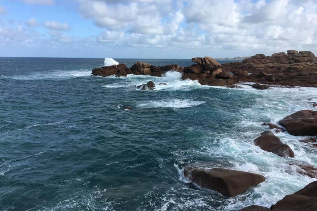 Maison Avec Spa Cote De Granit Rose Trégastel المظهر الخارجي الصورة